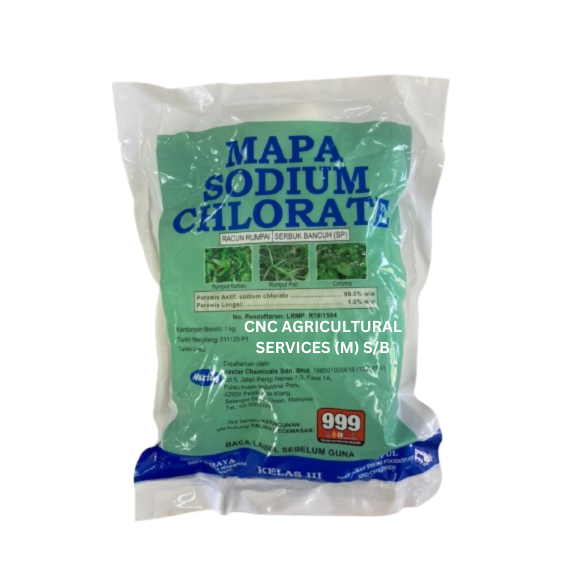 MAPA Sodium Chlorate 1kg Chloride 99 0 Garam Racun Buluh Rumpai