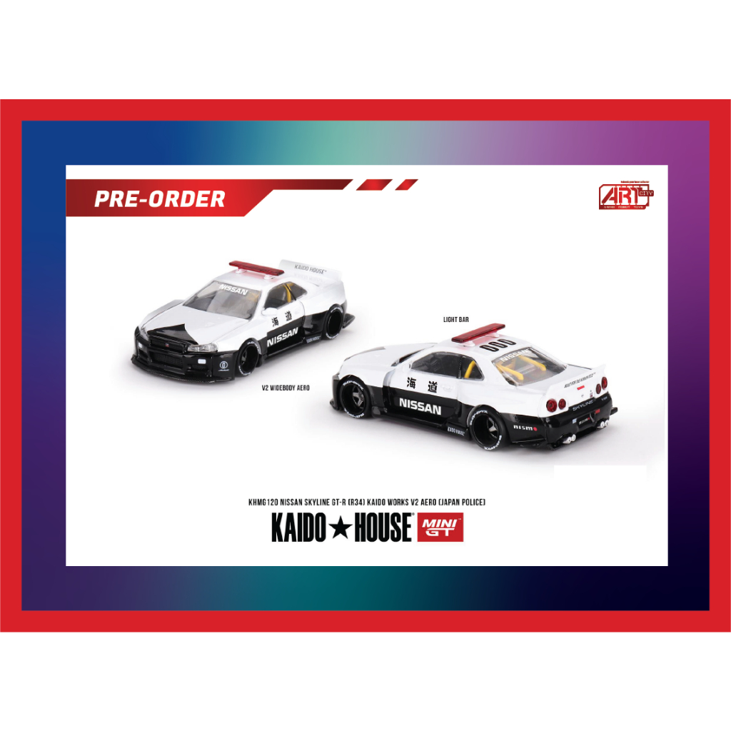 Mini Gt X Kaido House Khmg Nissan Skyline Gt R R Kaido Works