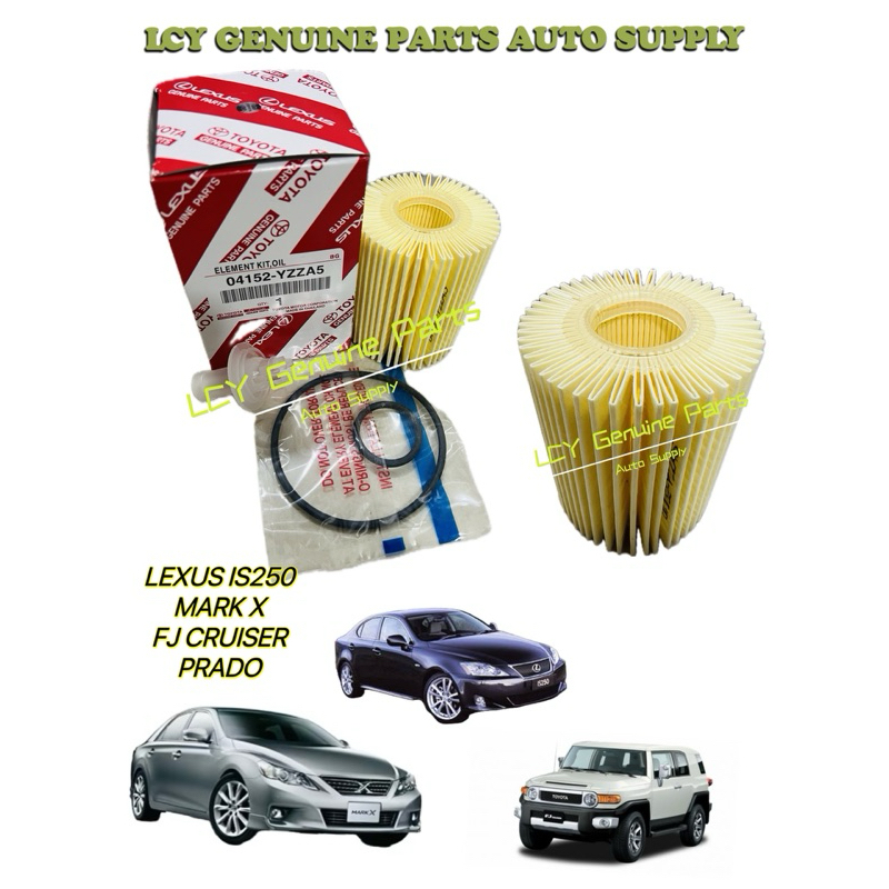 Toyota Lexus Is Mark X Fj Cruiser Prado Oil Filter Yzza