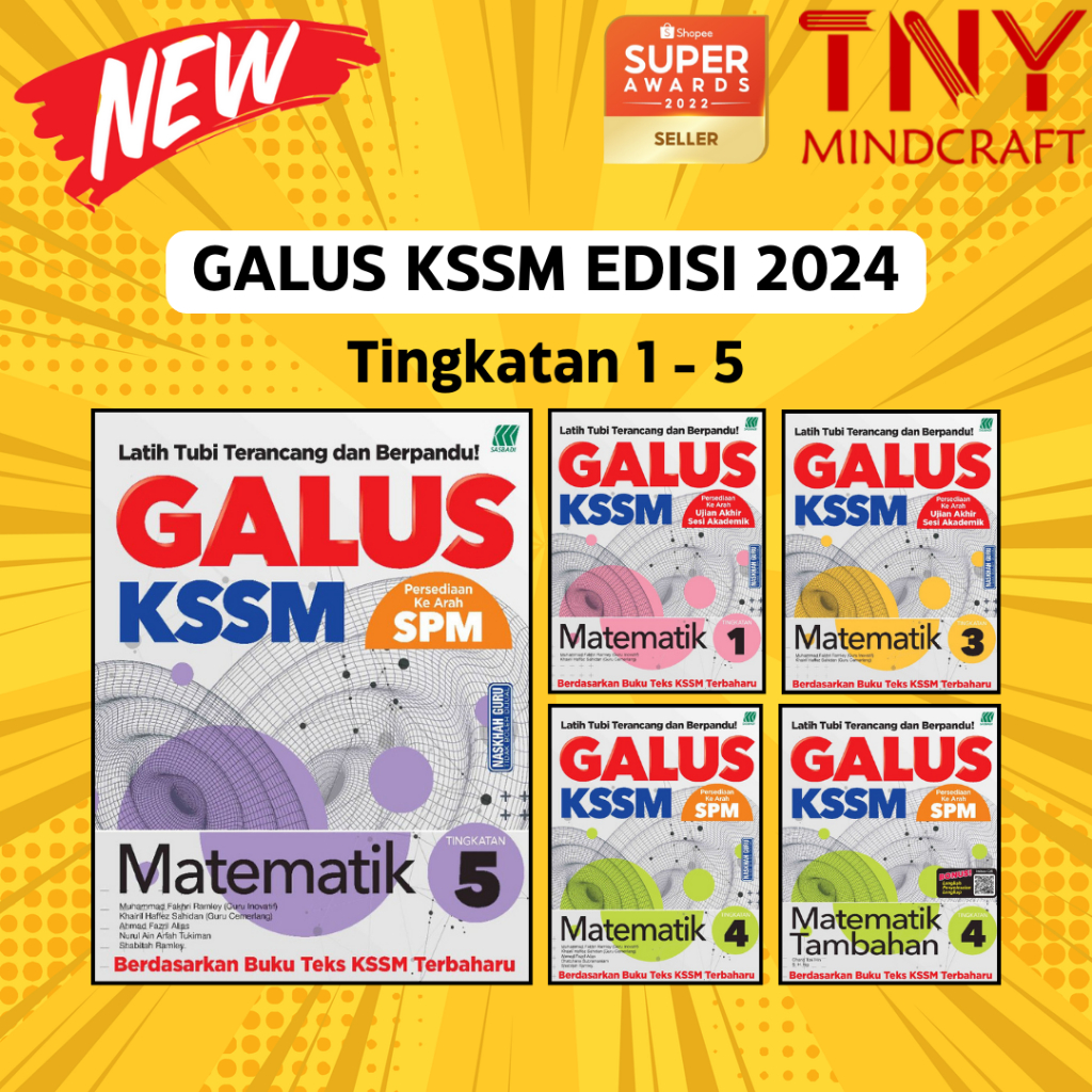 Tny Sasbadi Buku Latihan Galus Kssm Uasa Matematik Matematik