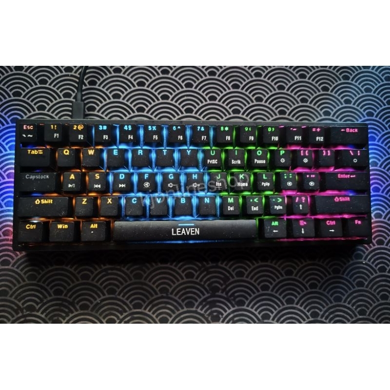 Malaysia Stockleaven K Wired Key Mechanical Keyboard