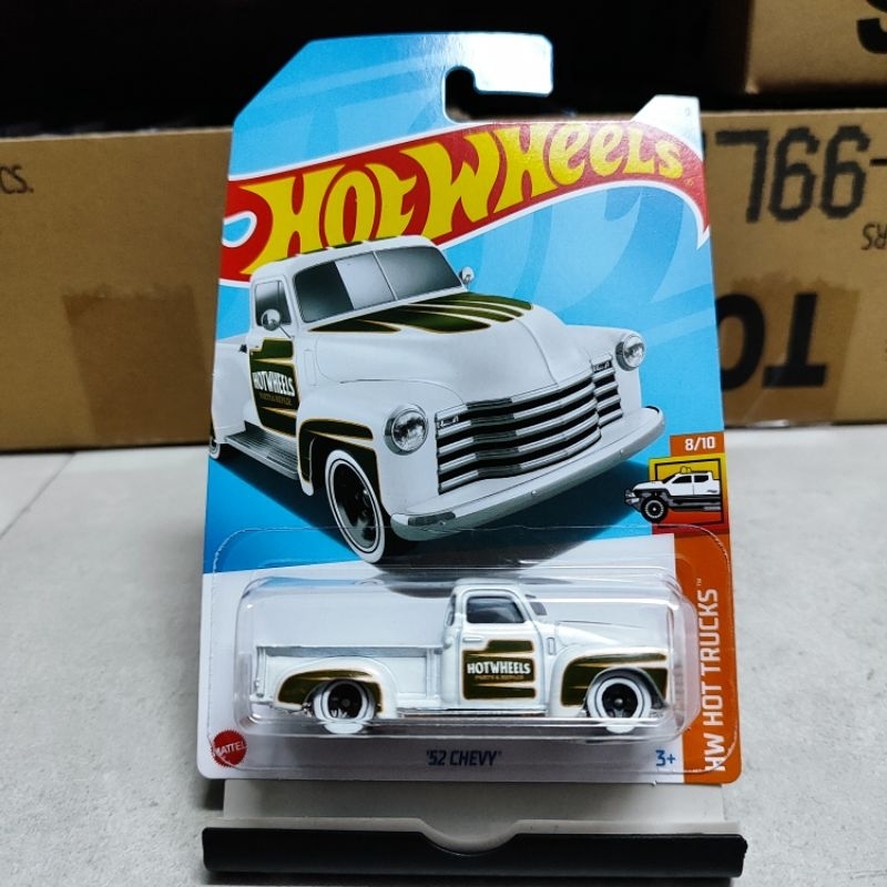 Hot Wheels 52 Chevy White Shopee Malaysia