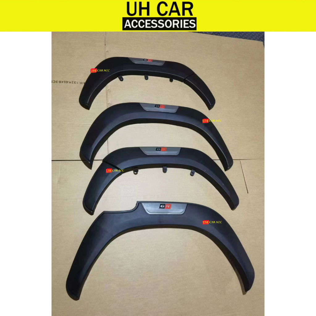 TOYOTA HILUX REVO ROCCO ROGUE 2016 2024 GR SPORT PP FENDER ARCH FLARE