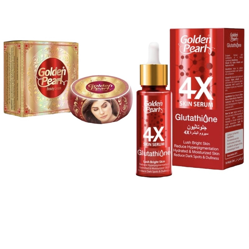 Original Golden Pearl Cream X Glutathione Skin Serum Combo In