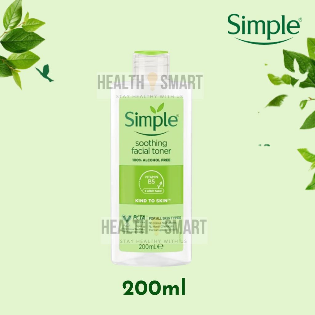 Simple Kind To Skin Soothing Facial Toner Ml Simple Soothing