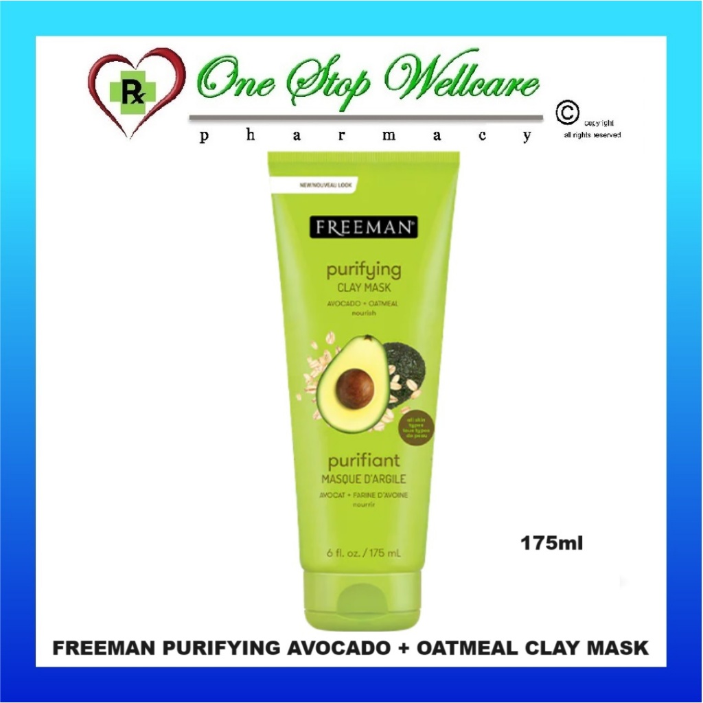 Freeman Purifying Avocado Oatmeal Clay Mask Ml Exp