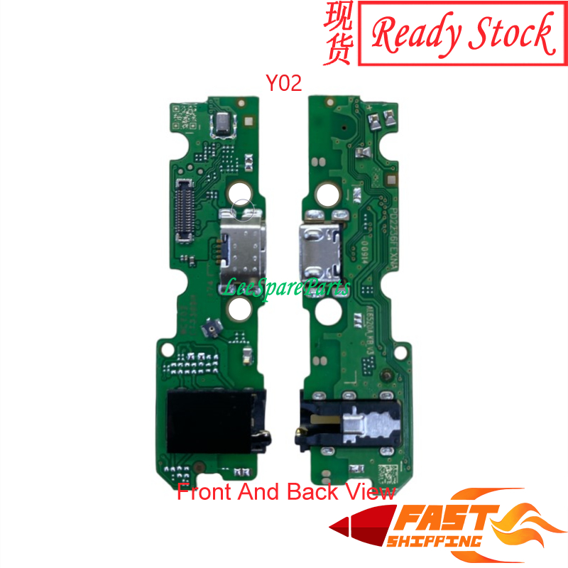 Vivo Y02 Y02s Y02T Charging Board USB Port Pin Mic Handfree Jack