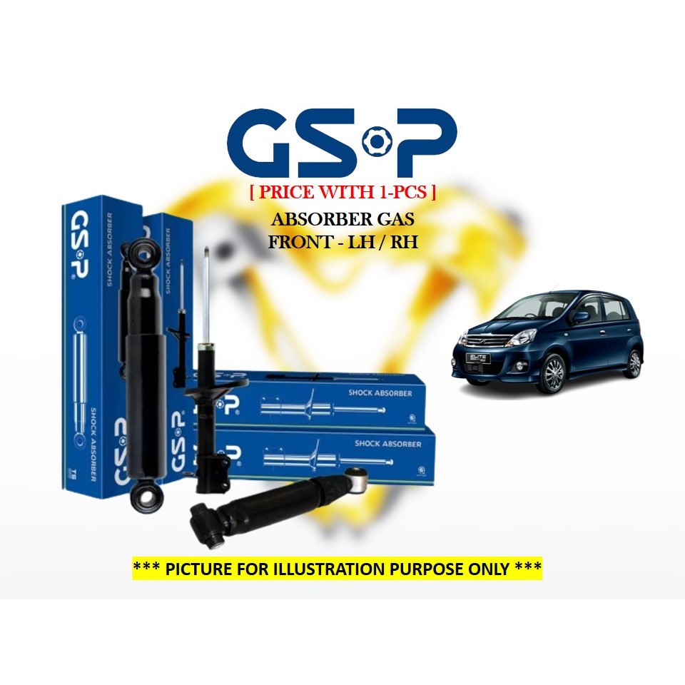 Gsp Perodua Viva L Y Y Absorber Front Gas Lh