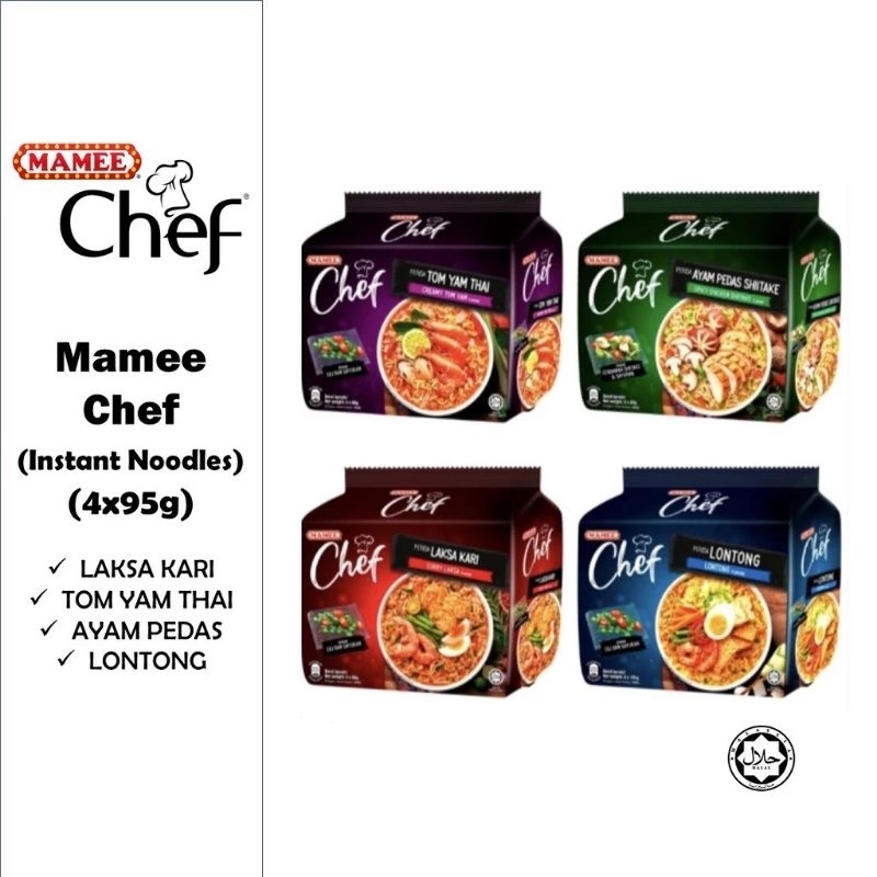 Mamee Chef Instant Noodle X G Shopee Malaysia