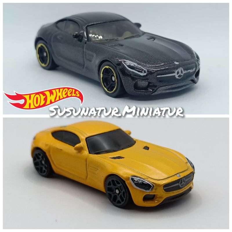 Hot Wheels Mercedes AMG GT Loose HW Miniature Shopee Malaysia