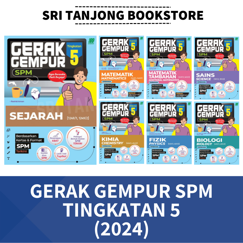 ST SASBADI 2024 GERAK GEMPUR SPM TINGKATAN 5 EDISI TERBARU