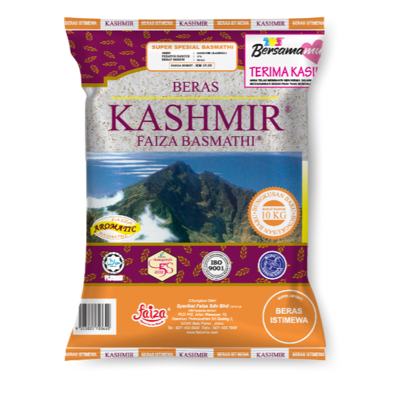 BERAS FAIZA KASHMIR BASMATHI 5 KG Shopee Malaysia