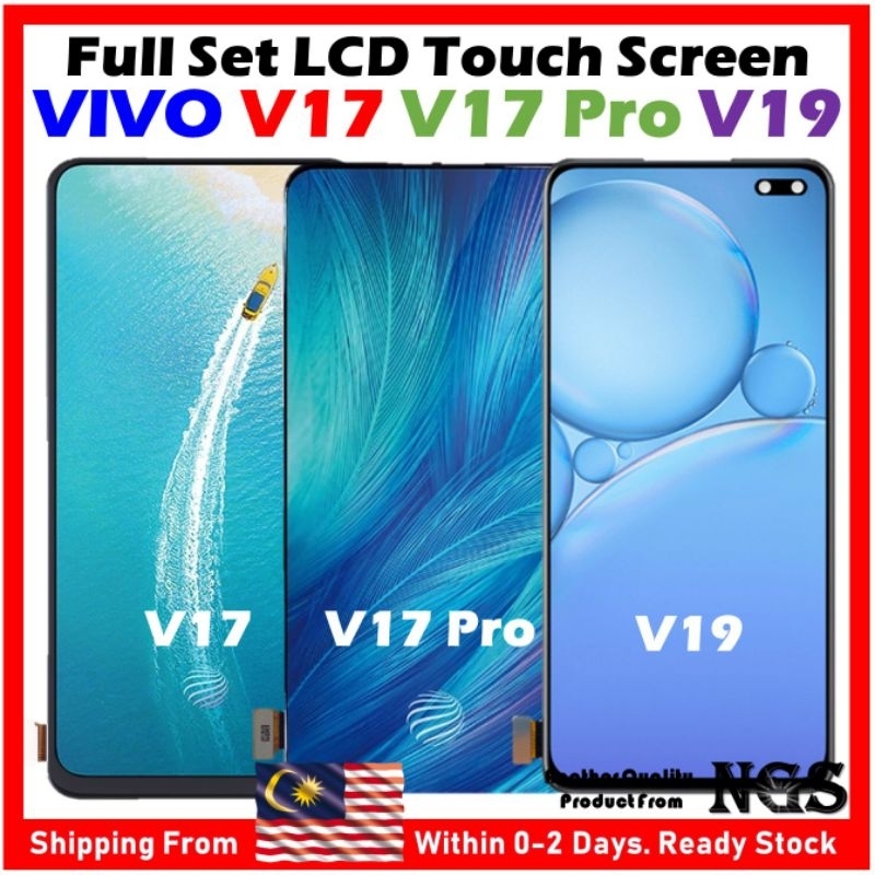 NGS Brand OLED Full Set LCD Touch Screen For VIVO V17 1919 V17 Pro