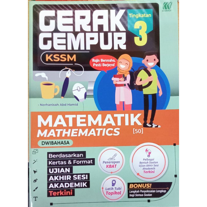 Gerak Gempur Kssm Matematik Dwibahasa Tingkatan Shopee Malaysia