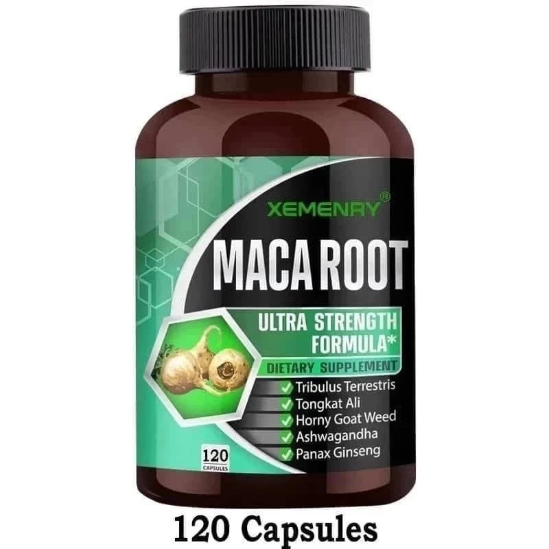 100 Original Products 120 Capsule Maca Root High Potency With Tongkat