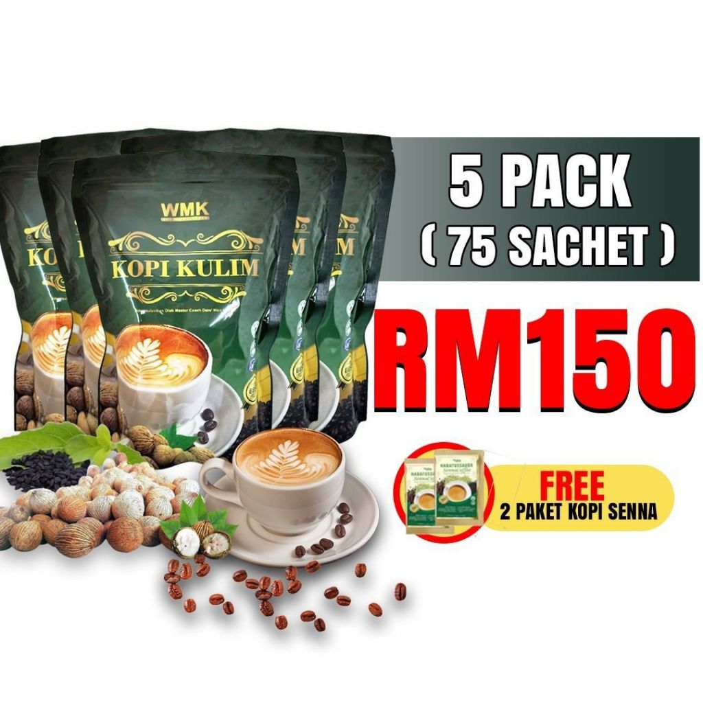 Pack Ori Kopi Kulim Original Sacha Inchi Gabungan Sacha