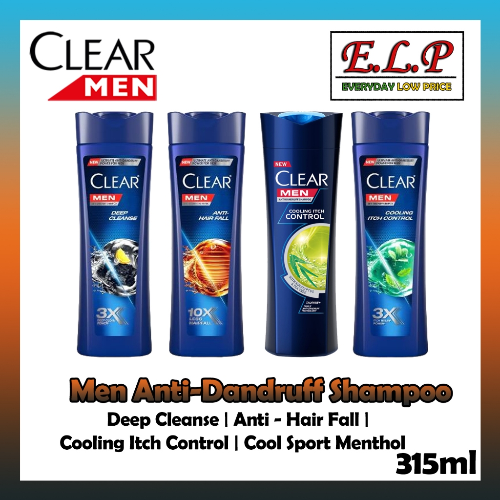 Clear Men Hair Anti Dandruff Shampoo Ml Shopee Malaysia