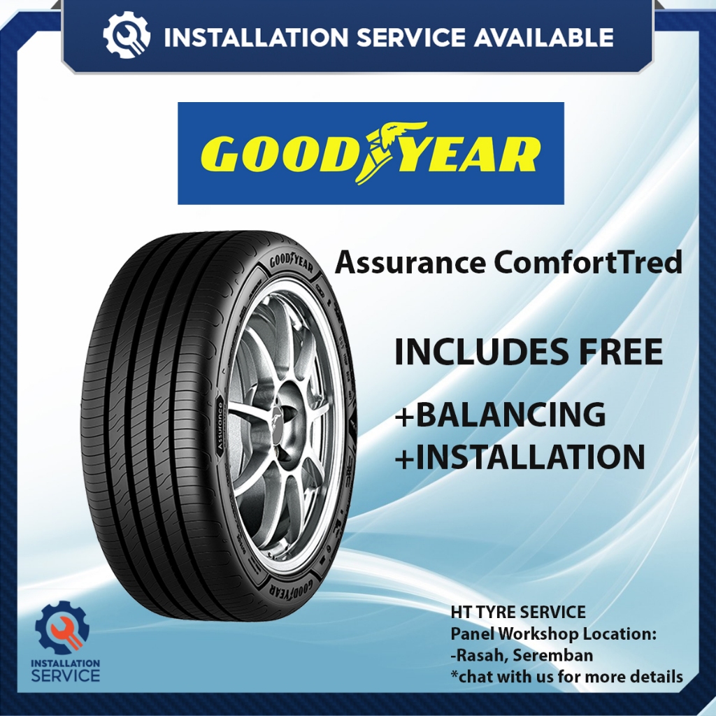 Installation Available Goodyear Assurance Comforttred Inch