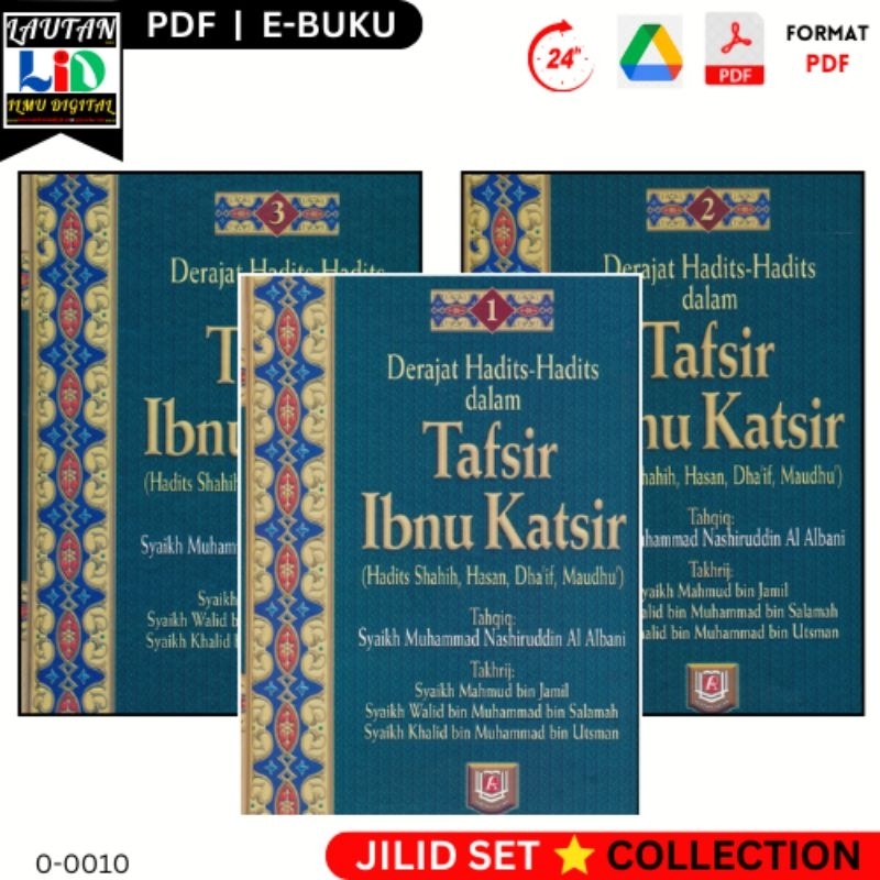 Derajat Hadits Dalam Tafsir Ibnu Katsir Jilid 1 3 Ebuku Ebook E