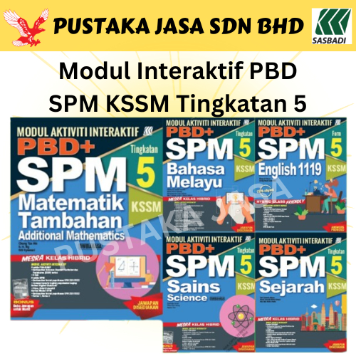 Jasa Sasbadi Modul Interaktif Pbd Spm Kssm Tingkatan