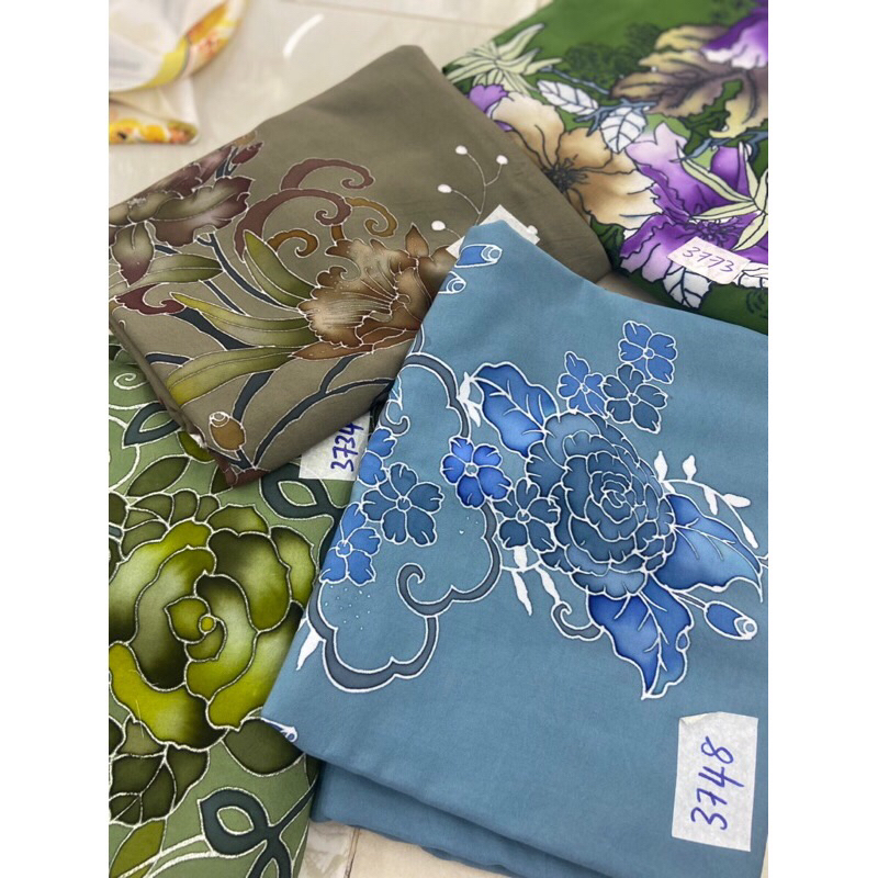 Batik Lukis Cotton Kelantan No Diamond Shopee Malaysia