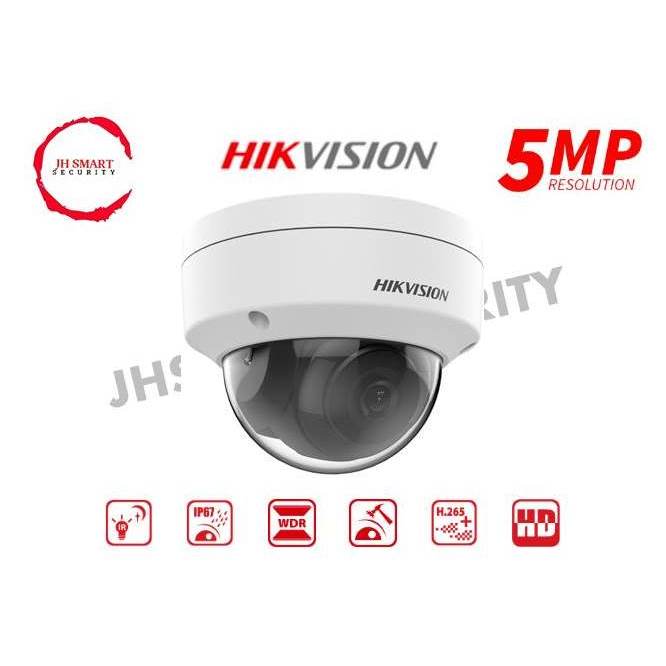 HIKVISION DS 2CD1153G0 I 5 MP Fixed Dome Network Camera Shopee Malaysia