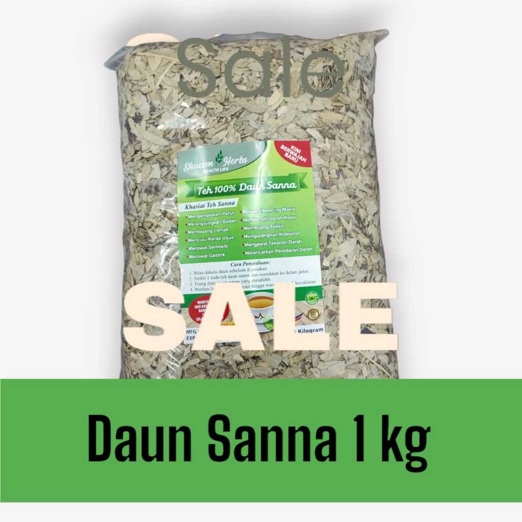 Ready Stock Shucom Herbs Kilo Daun Sanna Teh Senna Teh Sanna