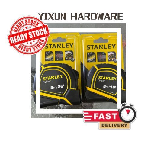 Stanley Measurement Tape Powerlock Tylon Measuring Tape Pita Pengukur