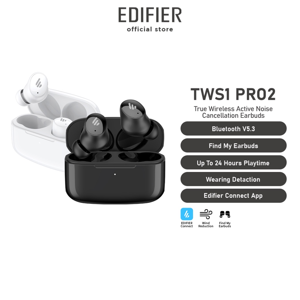 Edifier Tws Pro Db Noise Cancellation True Wireless Earbuds