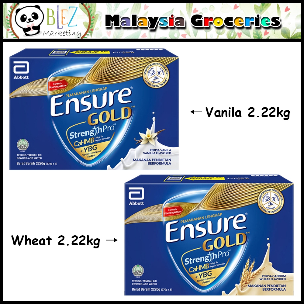 Ensure Gold Vanilla Wheat Ensure Kg Bib Adult Complete