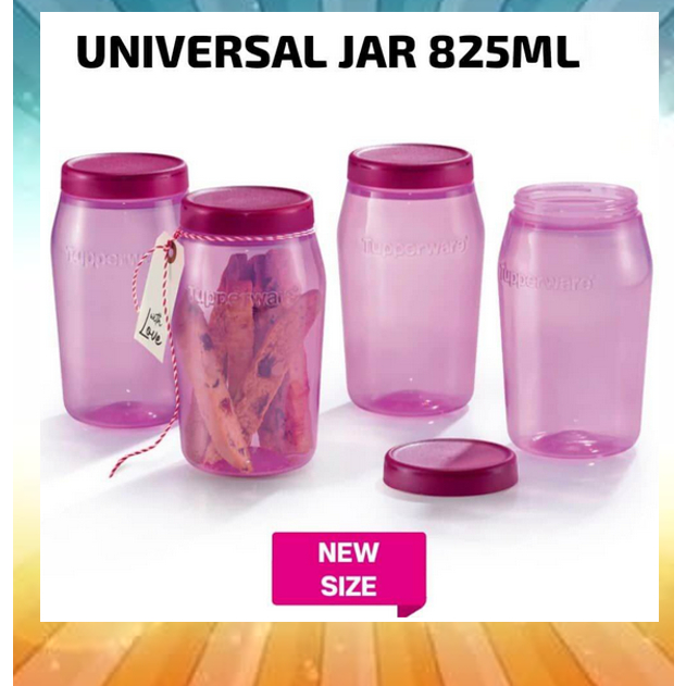 Tupperware Universal Jar Ml Pieces Shopee Malaysia