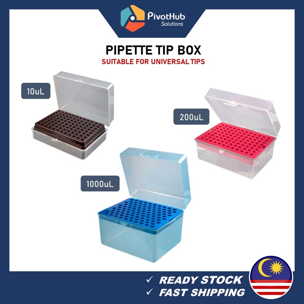 Pipette Tip Box Universal Empty Tip Rack For 10ul 200ul 1000ul Pipette