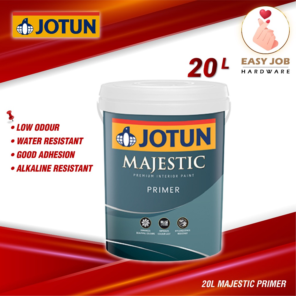 20L Jotun Paint Majestic Primer Interior Wall Sealer Paint Jotun Wall