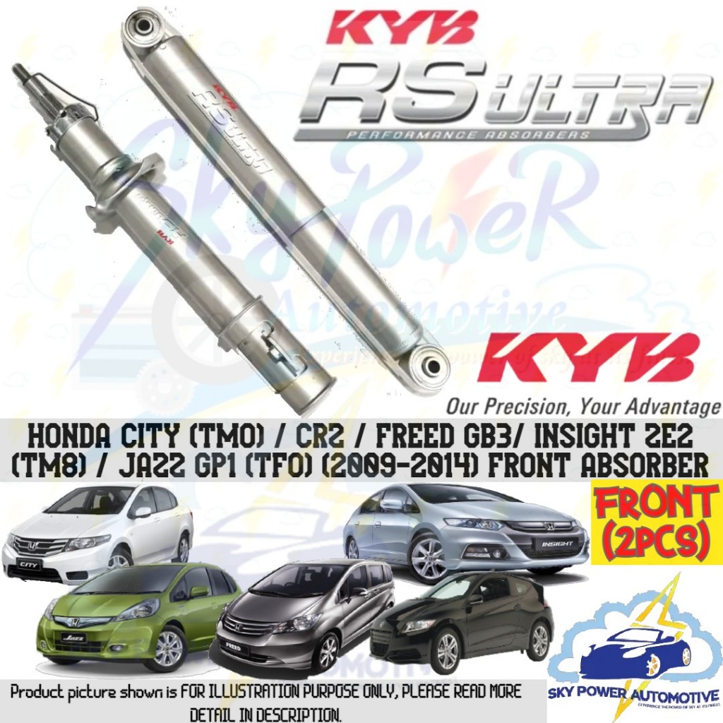 HONDA CITY TMO INSIGHT ZE2 TM8 JAZZ GP1 TFO CRZ FREED GB3 KAYABA KYB RS