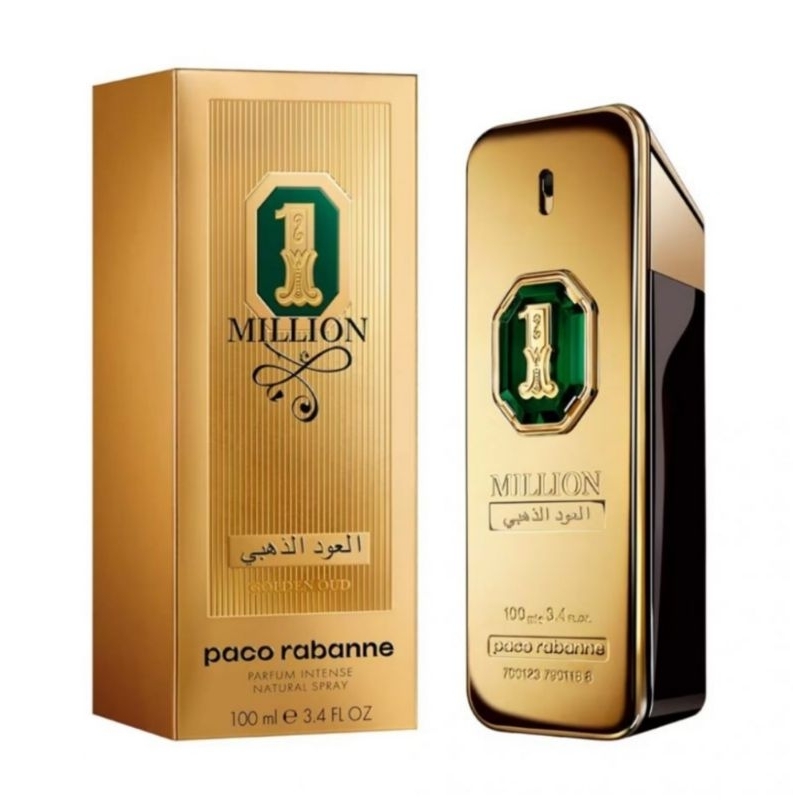 Paco Rabanne Million Golden Oud Ml Parfum Intense Original