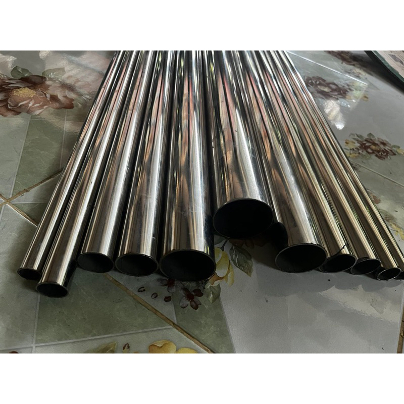 Stainless Steel Round Pipe Sus Besi Tahan Karat Kaki