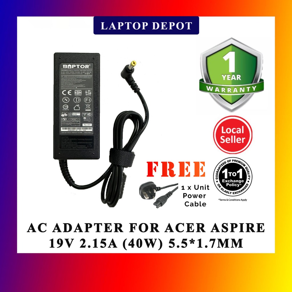 Quality Pengecas Acer Aspire One V A W Mm