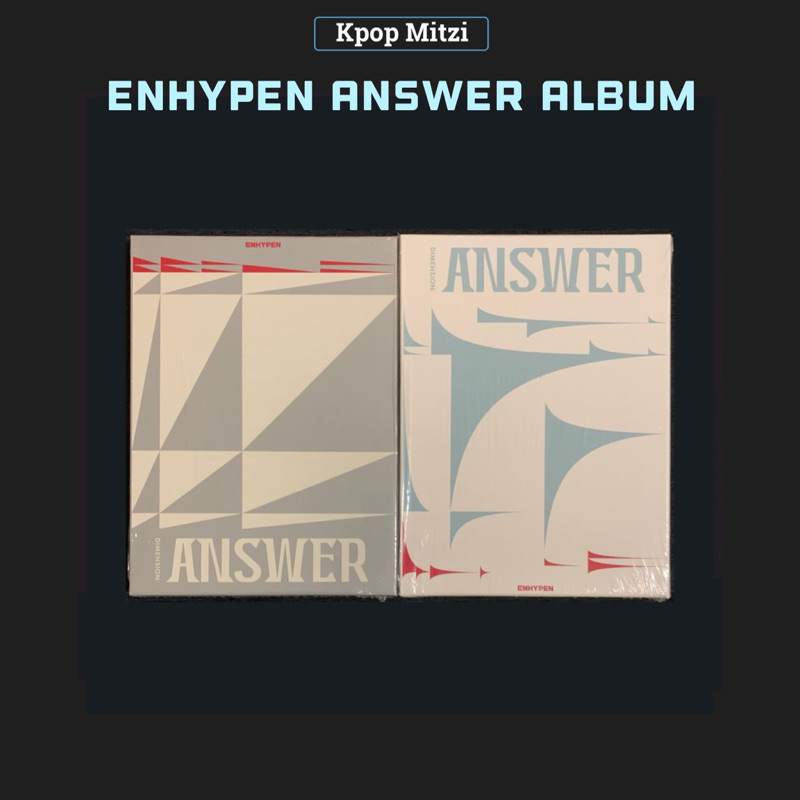 ENHYPEN DIMENSION ANSWER ALBUM Shopee Malaysia