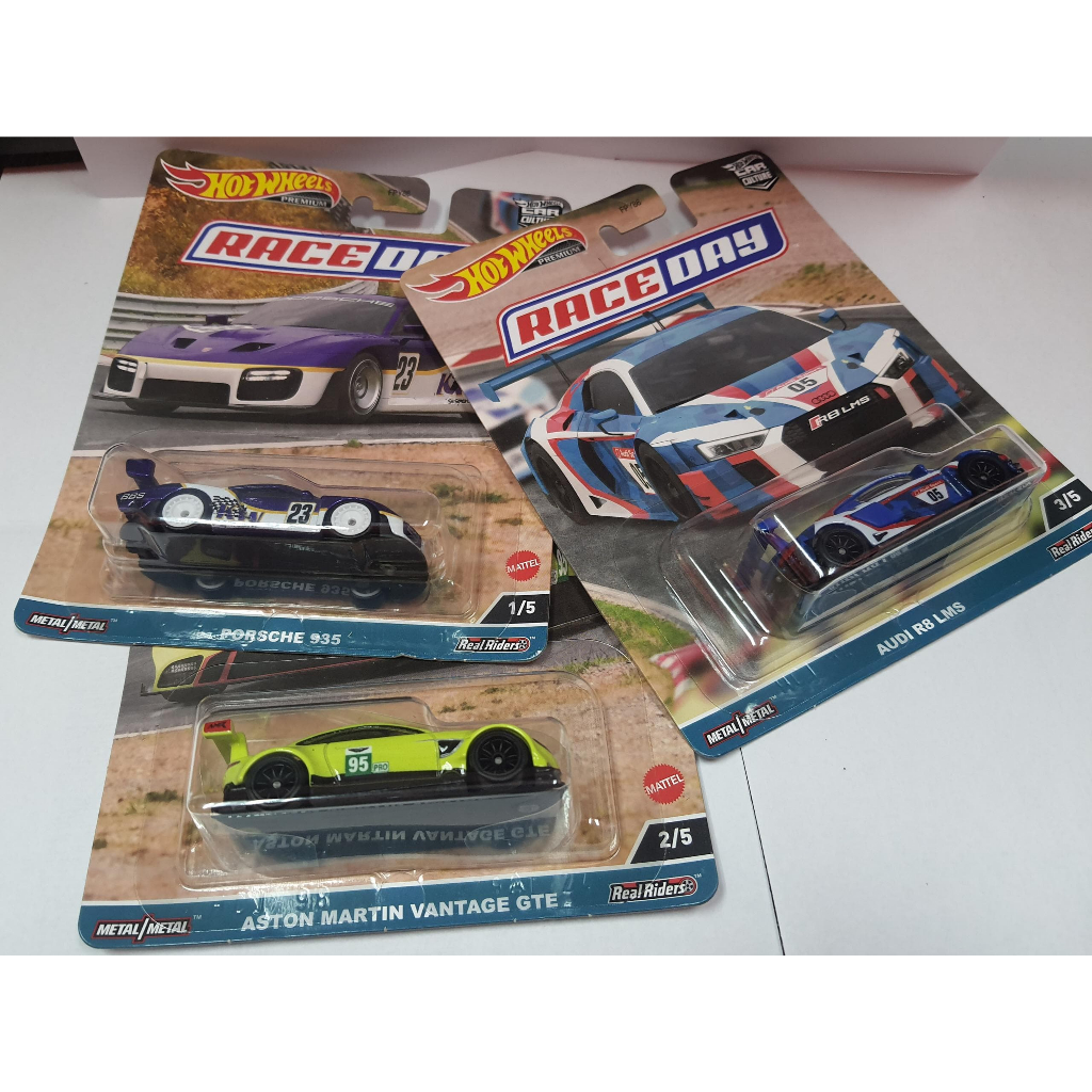Premium Hot Wheels Car Culture Race Day Set Shopee Malaysia