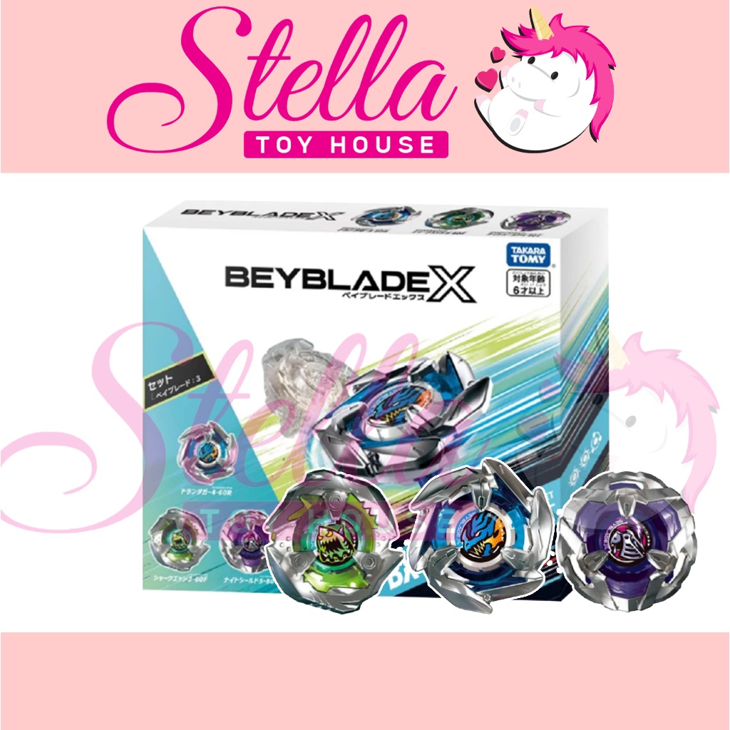 Takara Tomy Beyblade X BX 20 Dran Dagger Deck Set Shopee Malaysia