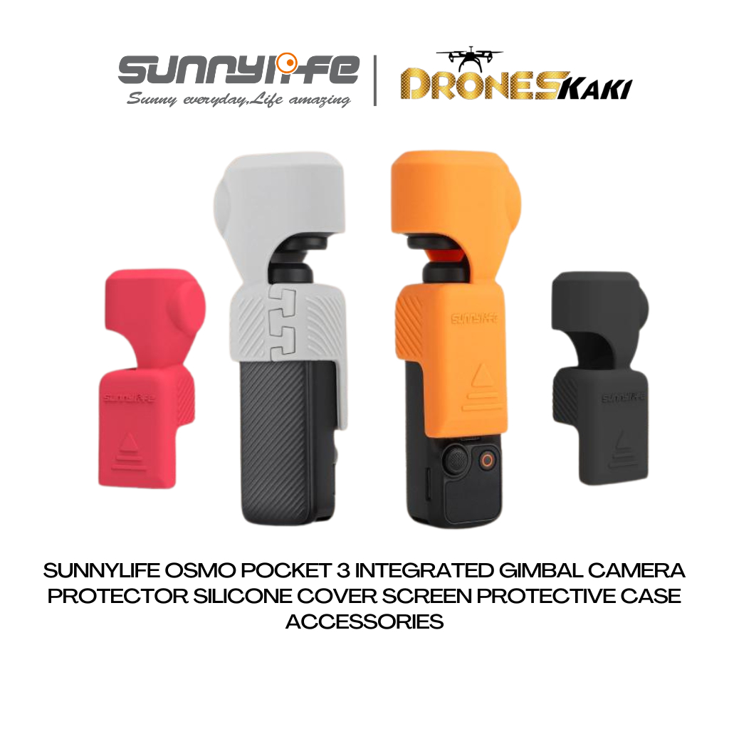 Sunnylife Osmo Pocket 3 Integrated Gimbal Camera Protector Silicone