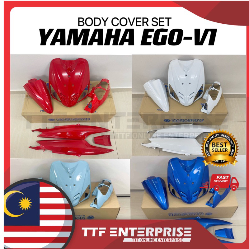 Yamaha Ego V Body Cover Set Complete Ego First Model Kaver Luar