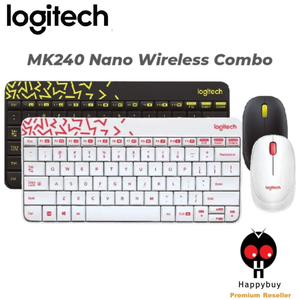 Logitech MK240 Nano Wireless Keyboard Mouse Combo Shopee Malaysia