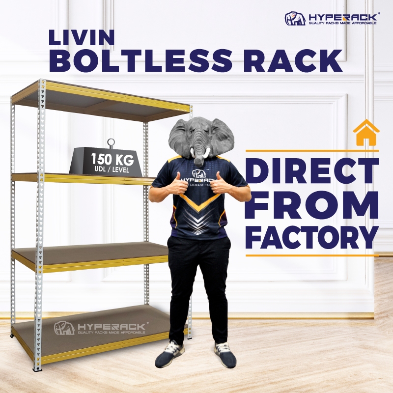 FREE SHIPPING HYPERACK Livin Rack Boltless Rack Shelf Rack Storage