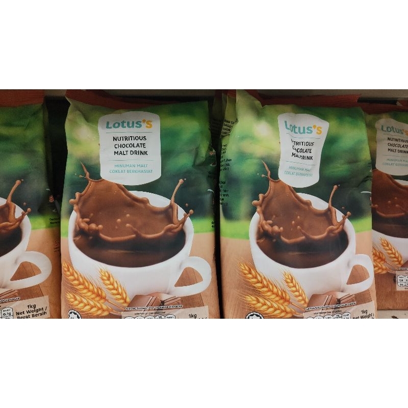 Lotus Chocolate Malt Drink Kg Shopee Malaysia