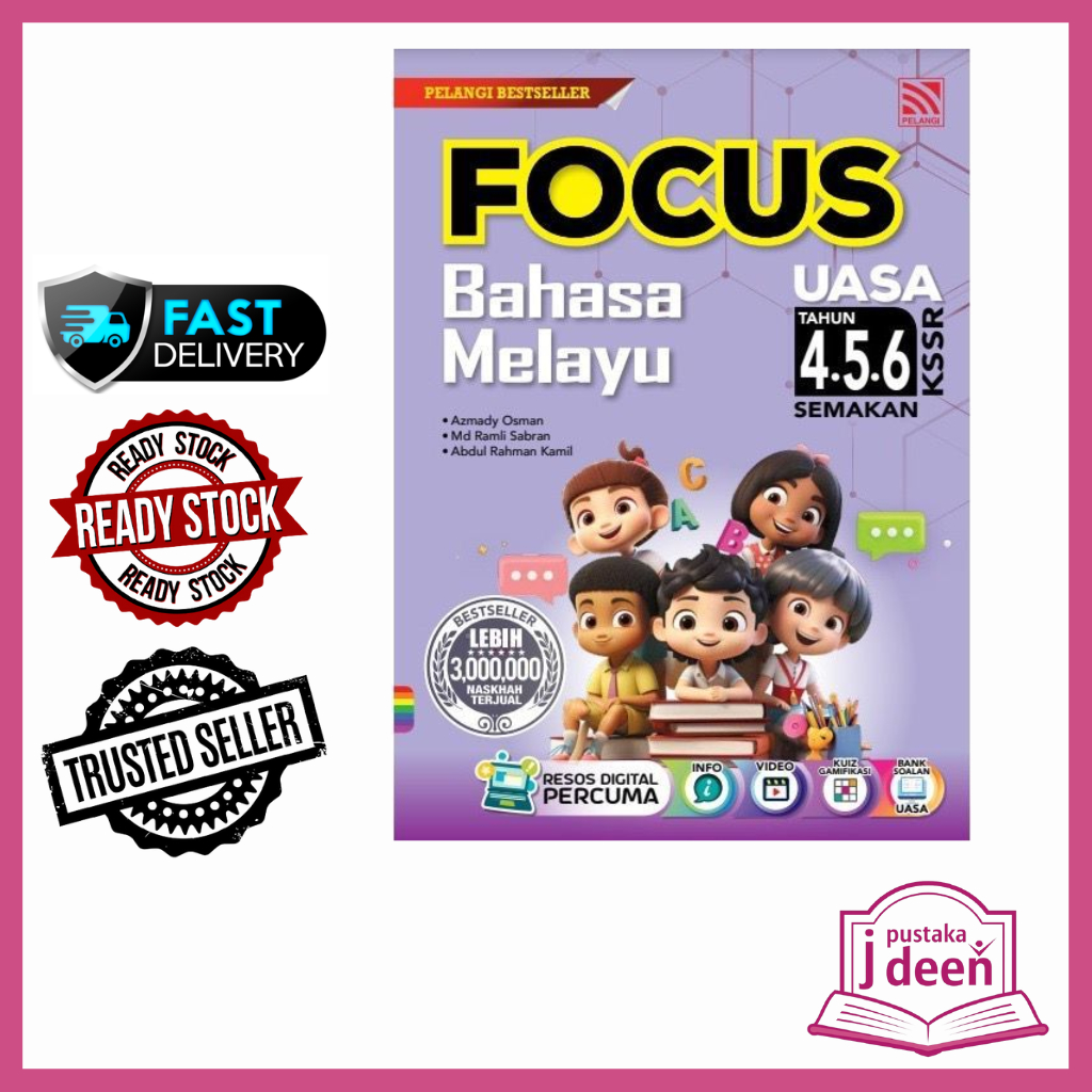 JDEEN BUKU RUJUKAN TAHUN 4 5 DAN 6 UPSR FOCUS UASA 2024 Shopee