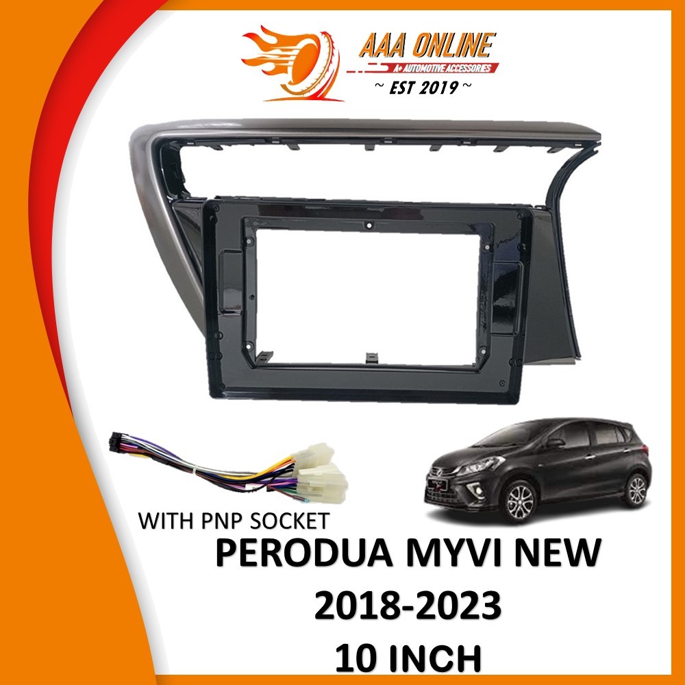 Android Player Casing Perodua Myvi New Black With Pnp