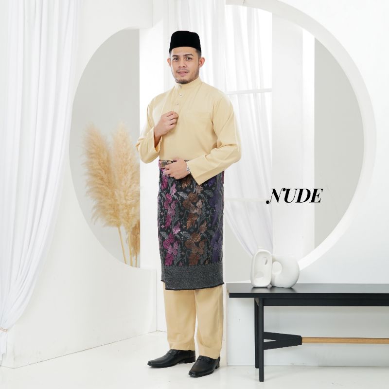 READY STOCK NEW ARRIVALS SALE RAYA 2024 BAJU MELAYU SLIM FIT DEWASA