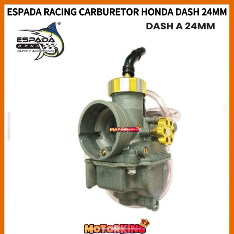 ESPADA RACING CARBURETOR HONDA DASH 24MM PLUG N PLAY Shopee Malaysia