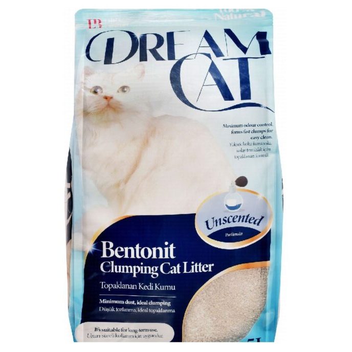 Dream Cat Bentonite Clumping Cat Litter 5L Cat Sand Cat Litter